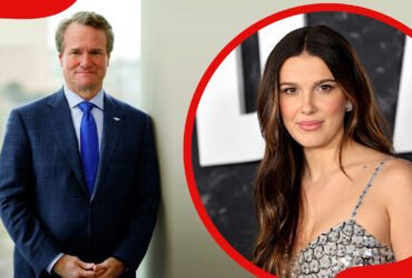 Brian Moynihan and Millie Bobby Brown