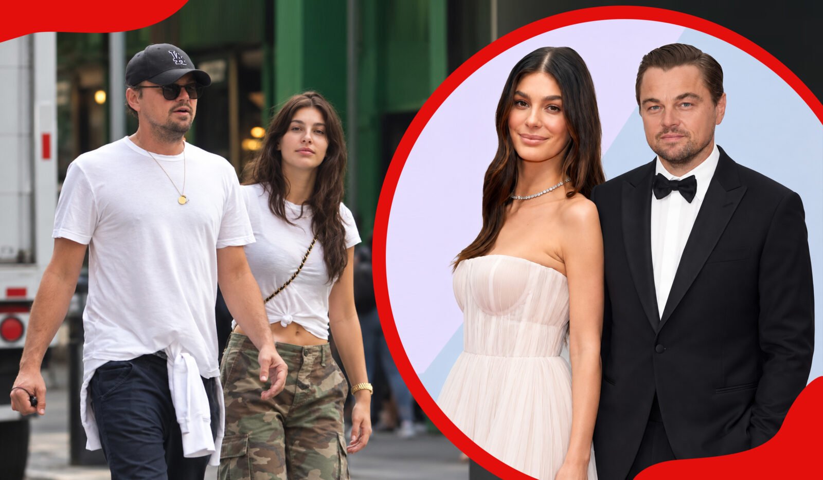 Camila Morrone and Leonardo DiCaprio