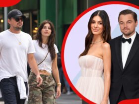 Camila Morrone and Leonardo DiCaprio