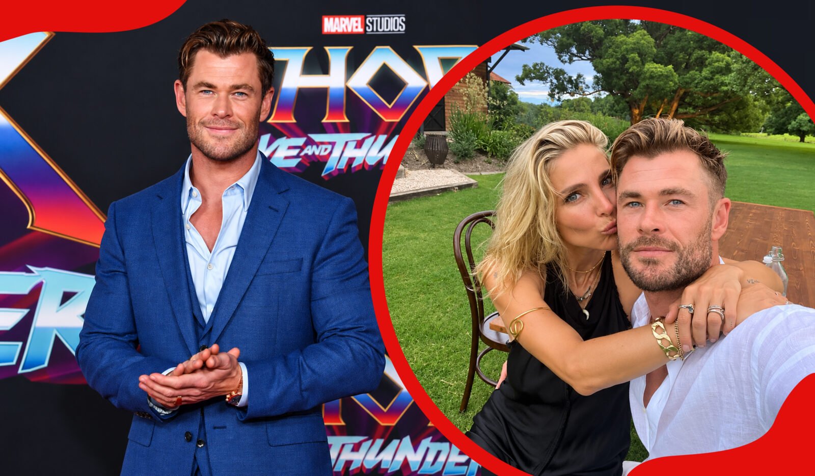 Chris Hemsworth and Elsa Pataky