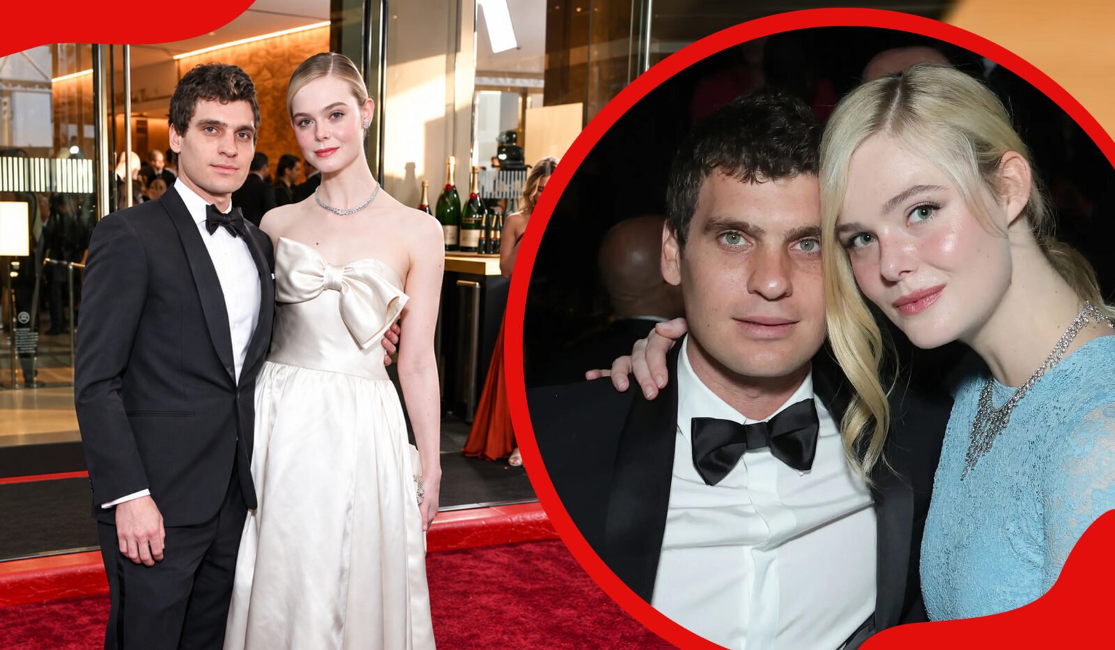 Elle Fanning and Gus Wenner