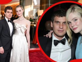 Elle Fanning and Gus Wenner