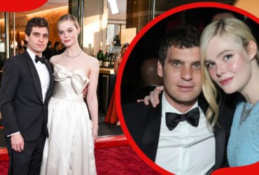 Elle Fanning and Gus Wenner