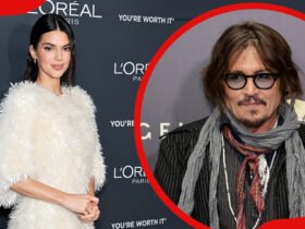 Kendall Jenner and Johnny Depp