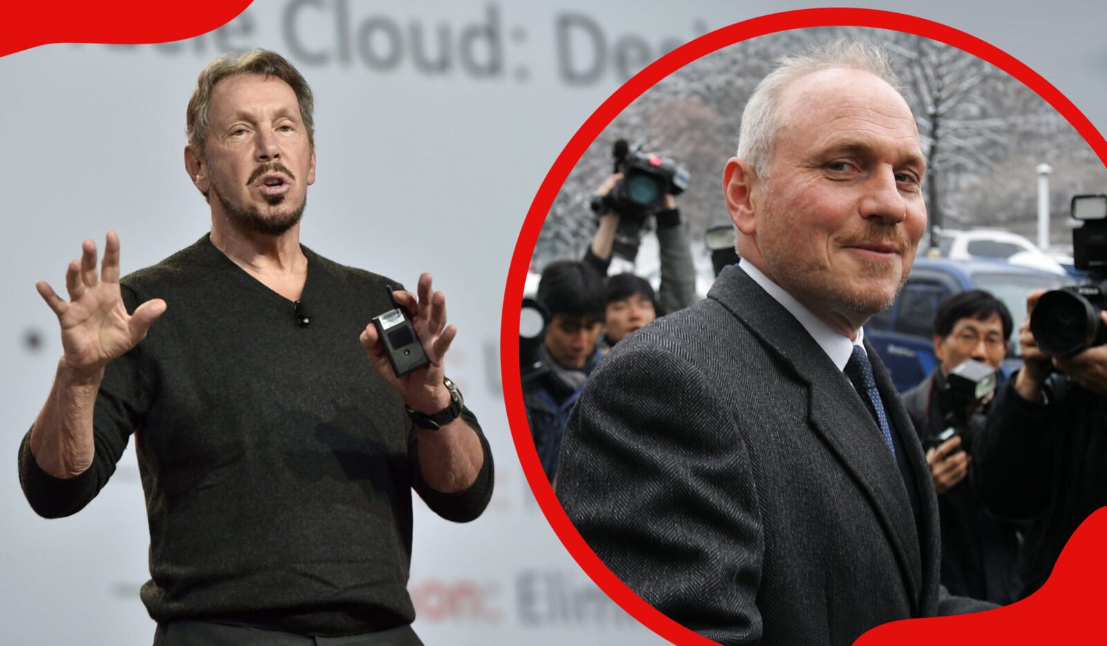 Larry Ellison and John Grayken