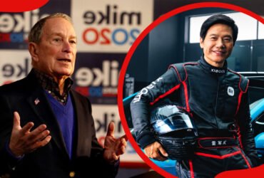 Michael Bloomberg and Lei Jun