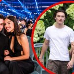 Olivia Rodrigo and Louis Partridge