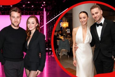 Phoebe Dynevor and Cameron Fuller