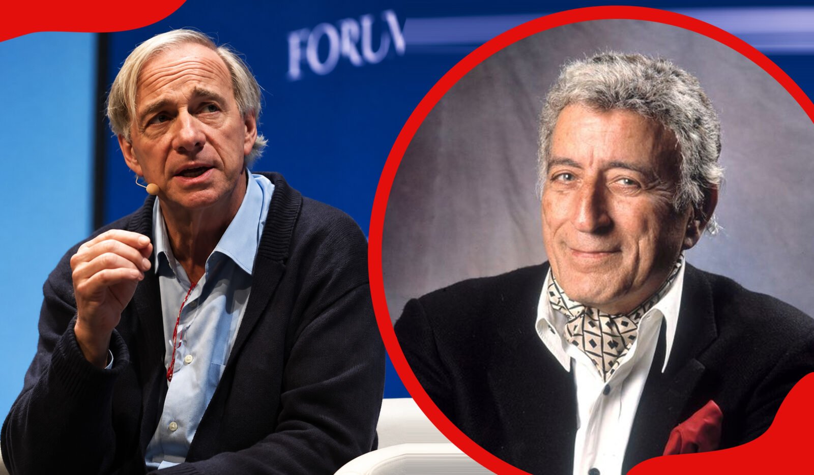 Ray Dalio and Tony Bennett