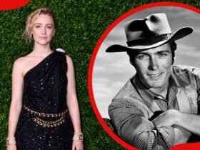 Saoirse Ronan and Clint Eastwood