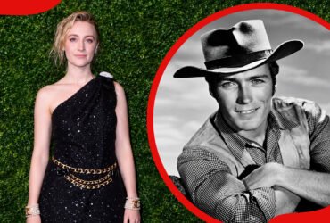 Saoirse Ronan and Clint Eastwood