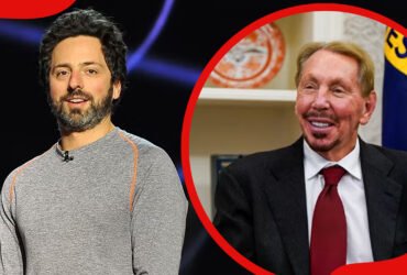 Sergey Brin And Larry Ellison
