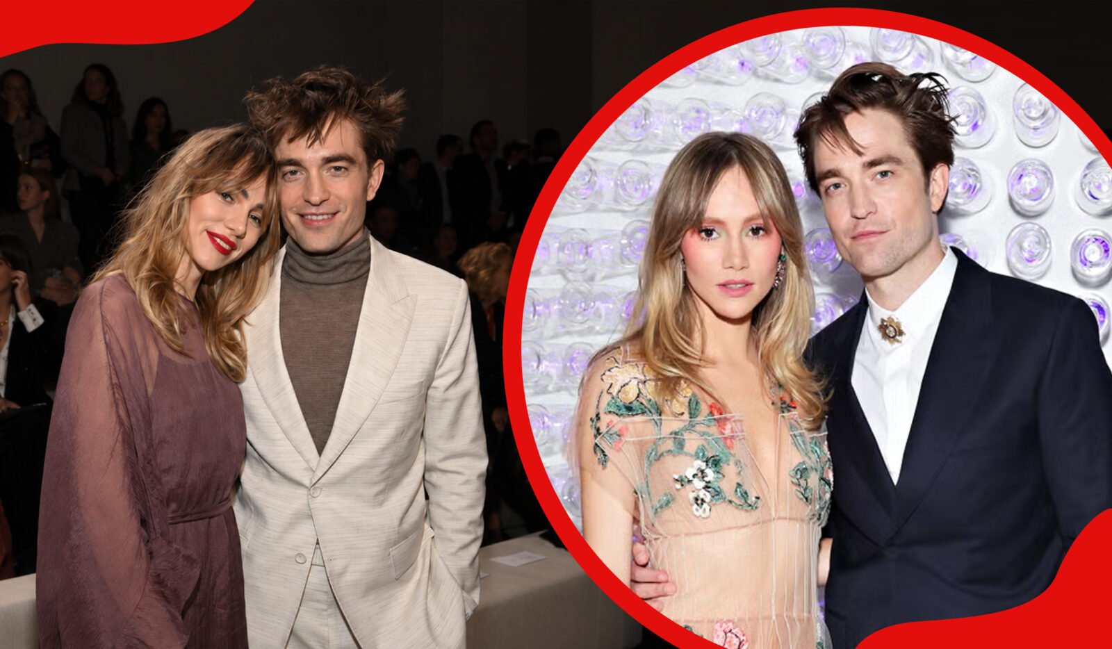 Suki Waterhouse and Robert Pattinson