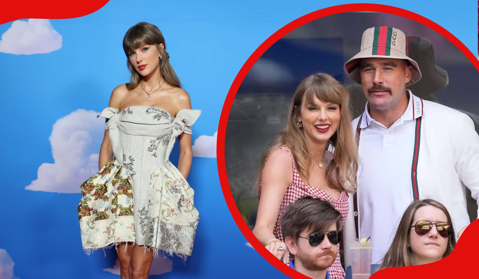Taylor Swift and Travis Kelce