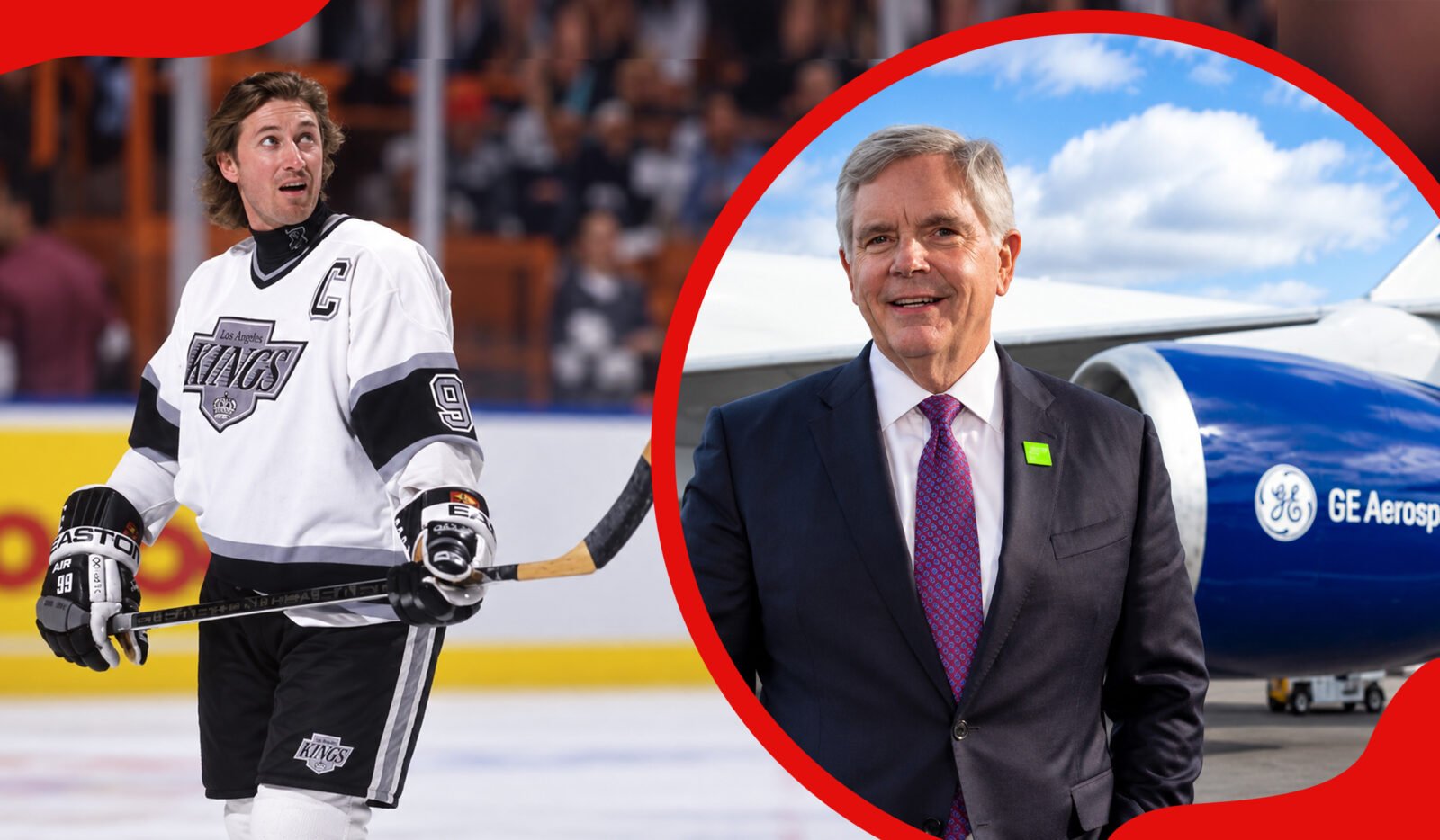 Wayne Gretzky and Larry Culp
