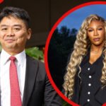 Richard Liu and Serena Williams